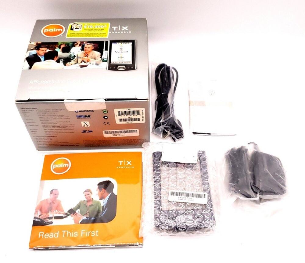 New Palm T|X Handheld OS Garnet 5.4 312MHz 1047NA Vintage Open Box